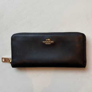 Black Coach wallet